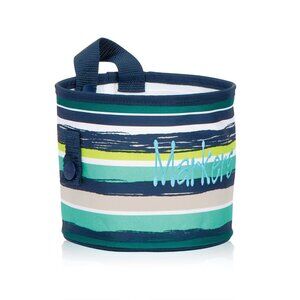 NEW - Thirty-One Oh - Snap Bin - Sea Stripe
